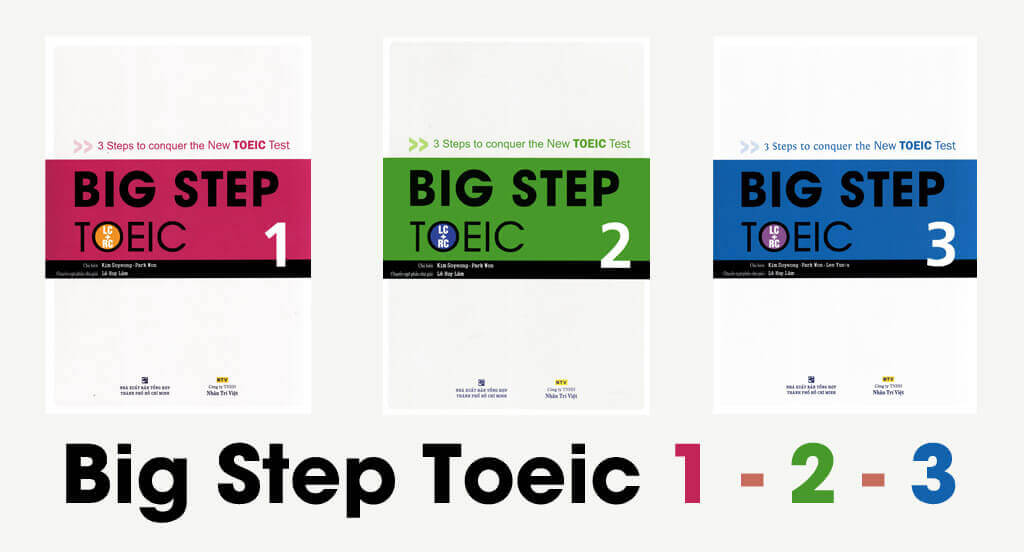 Big Step TOEIC 1, 2, 3 