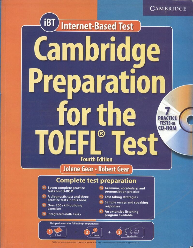 Sách Cambridge preparation for the TOEFL test