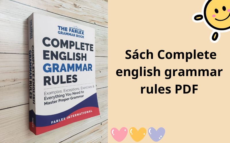 Giới thiệu sách Complete english grammar rules PDF