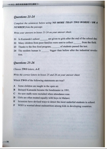 Test 2 IELTS Reading Recent Actual Test PDF Vol 2