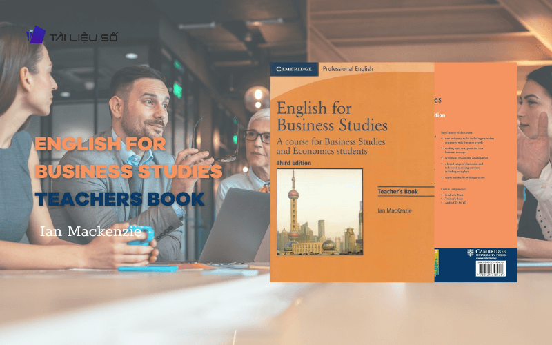 Giới thiệu sách English for Business Studies Teacher's Book PDF