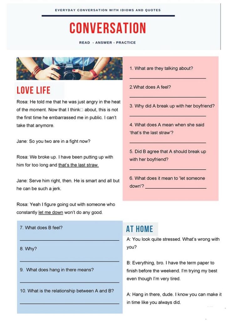 Nội dung sách Everyday conversations english PDF