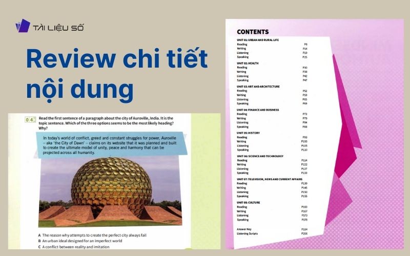 Review nội dung sách Mindset for IELTS 3 PDF