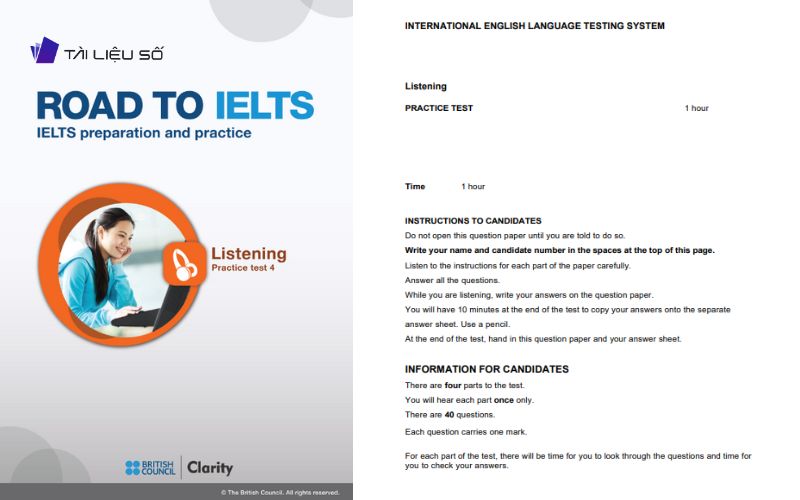 Nội dung sách Road to IELTS Listening Test 4