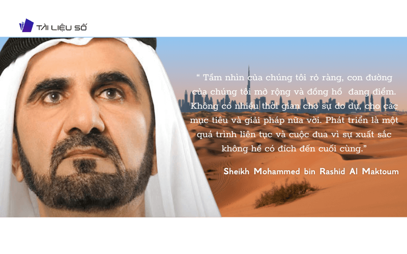 Tác giả sách Tầm nhìn thay đổi quốc gia PDF - Sheikh Mohammed bin Rashid Al Maktoum