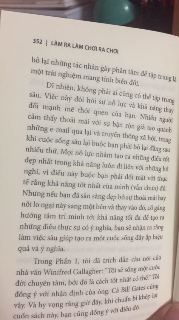 Nội dung sách Deep Work PDF tiếng Việt