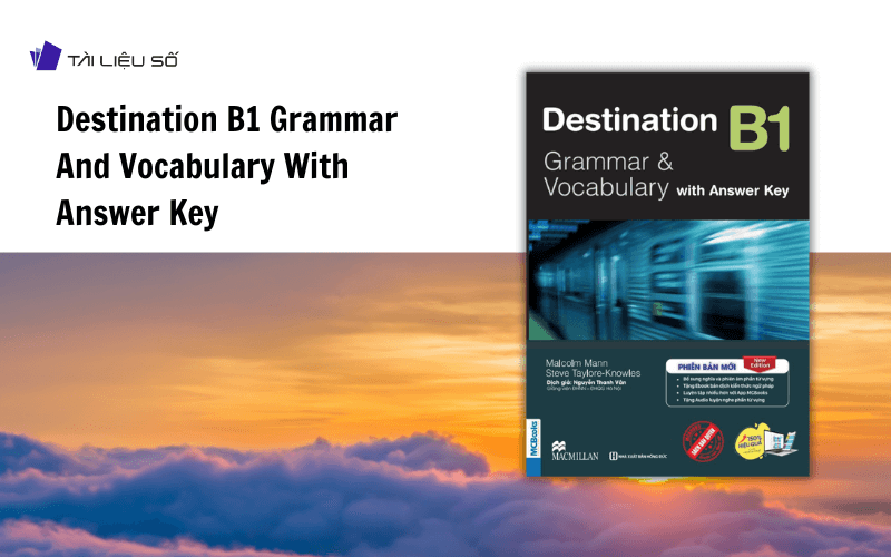 Destination b1 grammar and vocabulary with answer key PDF