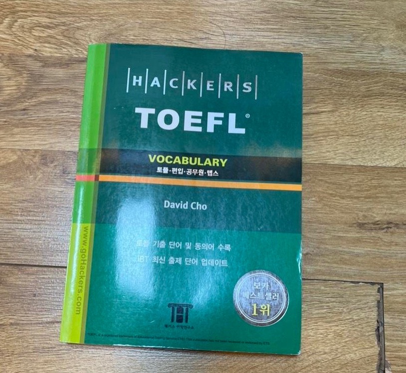 Giới thiệu sách Hackers TOEFL Vocabulary PDF
