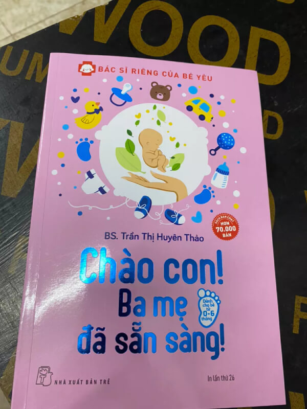 Giới thiệu sách Chào con ba mẹ đã sẵn sàng