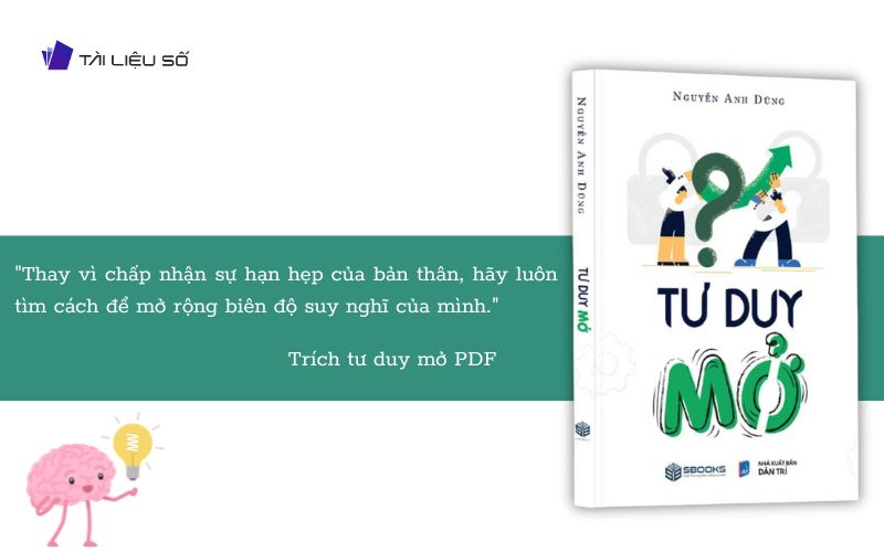 Câu nói trong sách tư duy mở PDF