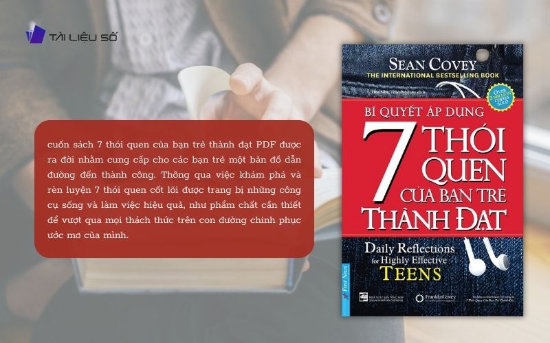 Giới thiệu sách download 7 thói quen của bạn trẻ thành đạt PDF