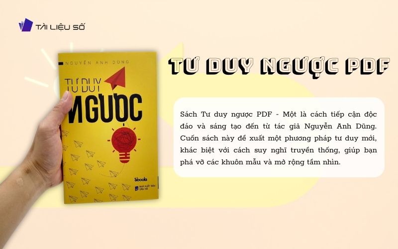 Giới thiệu sách tư duy ngược PDF