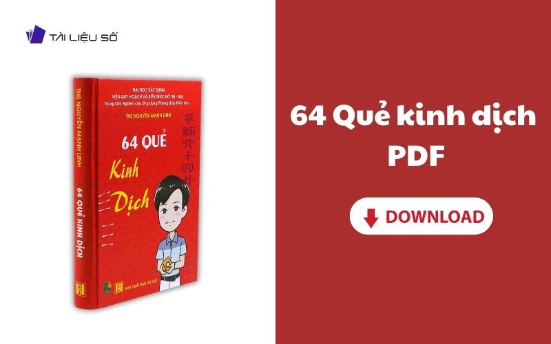 Sách 64 quẻ kinh dịch PDF