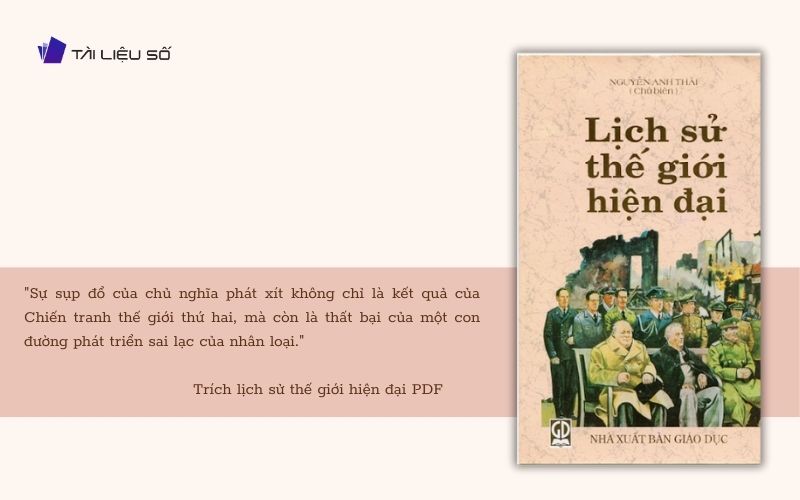 Câu nói hay trong sách lịch sử thế giới hiện đại pdf