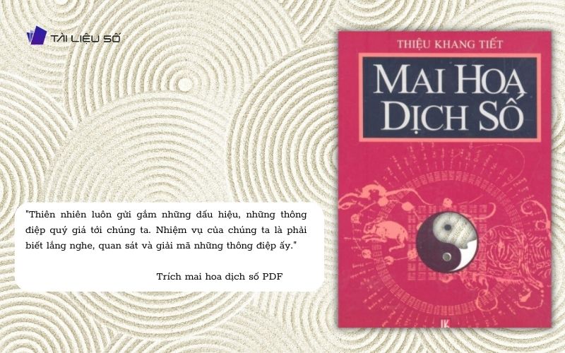 Câu nói hay trong sách mai hoa dịch số PDF