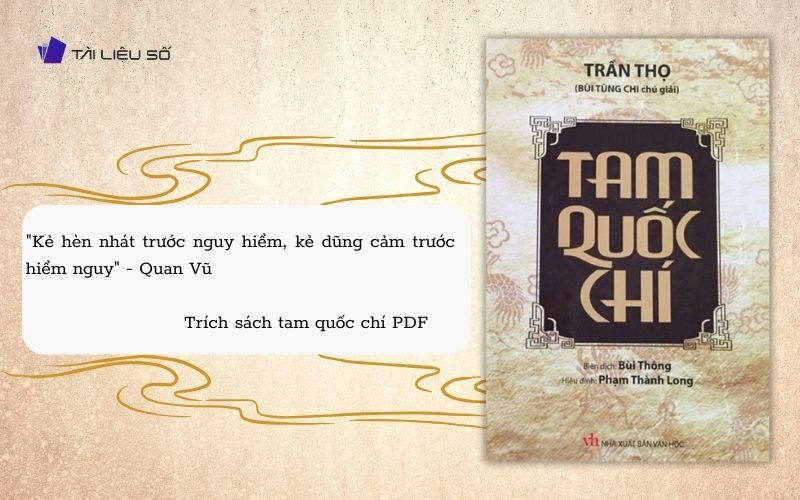 Câu nói hay trong sách tam quốc chí pdf