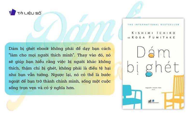 Giới thiệu dám bị ghét ebook 