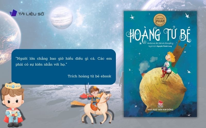 Câu nói hay trong hoàng tử bé ebook