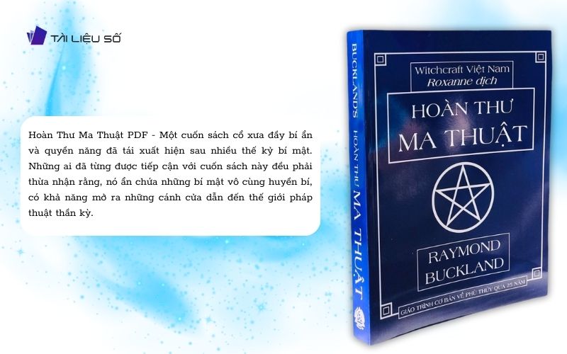 Giới thiệu sách hoàn thư ma thuật pdf