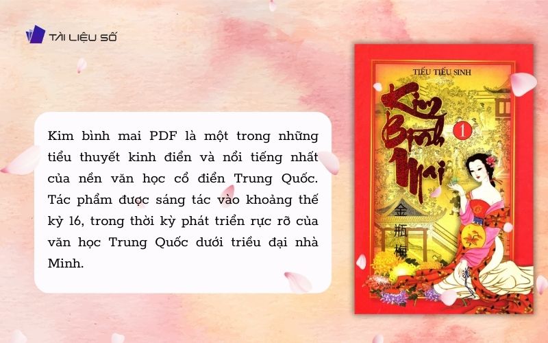 Giới thiệu sách kim bình mai pdf