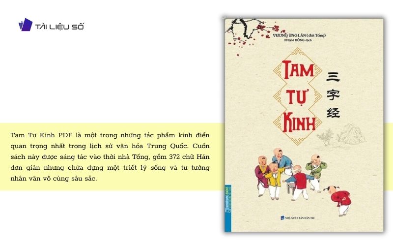 Giới thiệu sách Tam tự kinh PDF