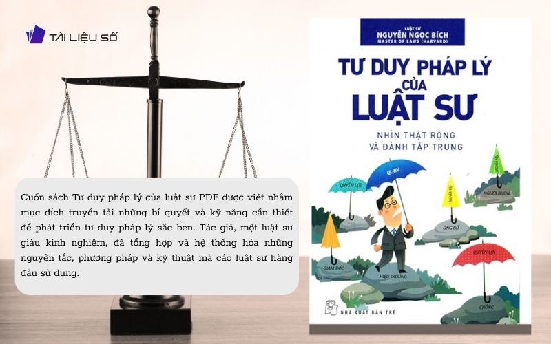 Giới thiệu sách tư duy pháp lý của luật sư PDF