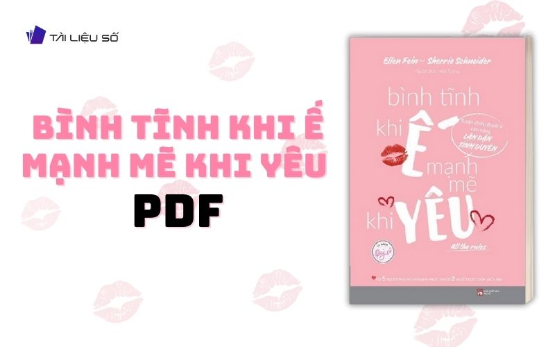 Sách bình tĩnh khi ế mạnh mẽ khi yêu PDF