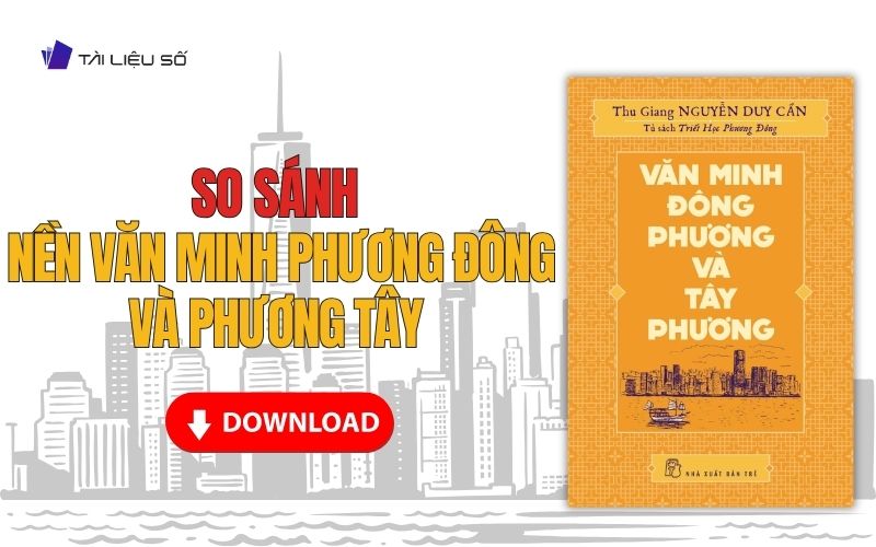 Sách so sánh nền văn minh phương đông và phương tây