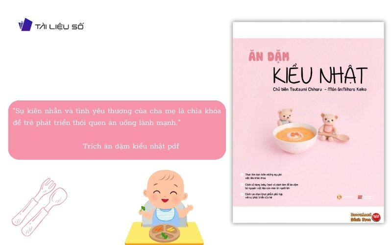 Những câu nói hay trong sách ăn dặm kiểu nhật PDF