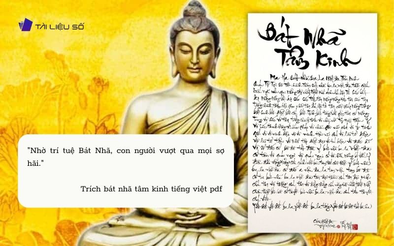 Những câu nói hay trong sách bát nhã tâm kinh tiếng việt PDF