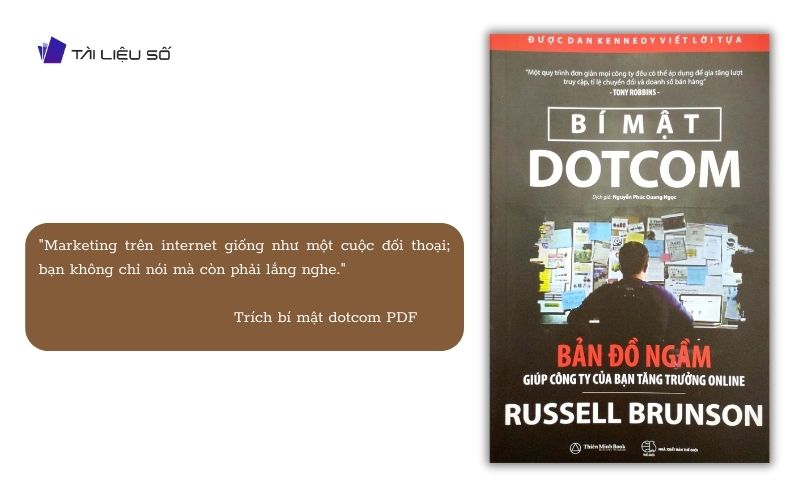 Những câu nói hay trong sách bí mật dotcom PDF