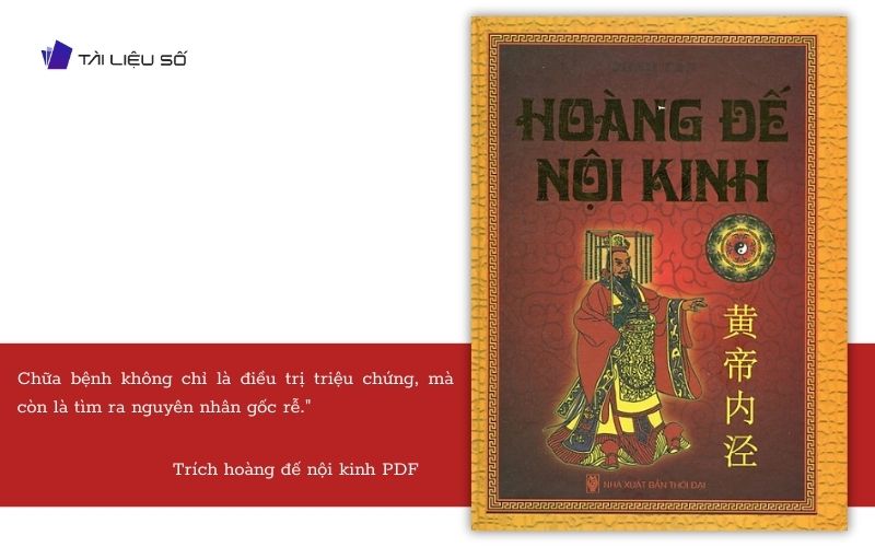 Câu nói hay trong sách hoàng đế nội kinh PDF