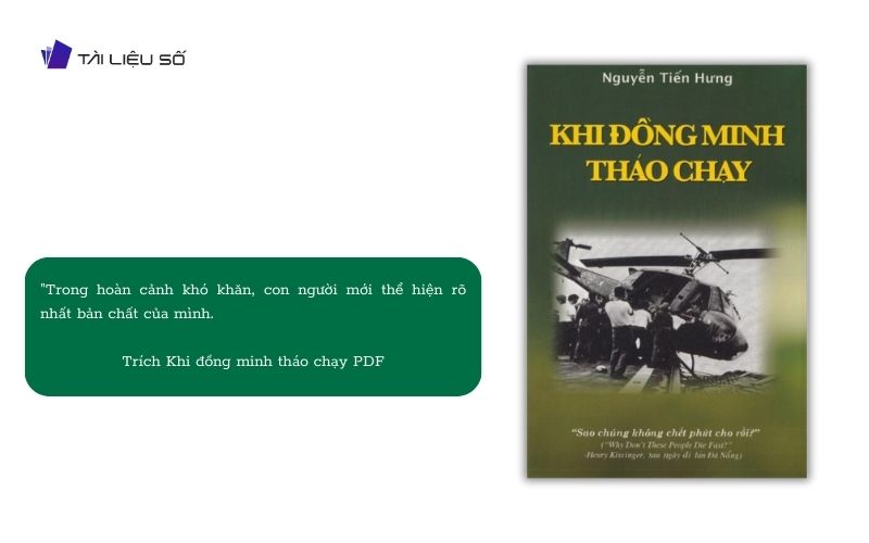 Những câu nói hay trong sách khi đồng minh tháo chạy PDF