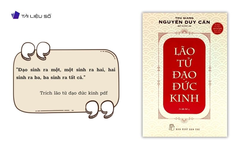 Câu nói hay trong sách lão tử đạo đức kinh PDF