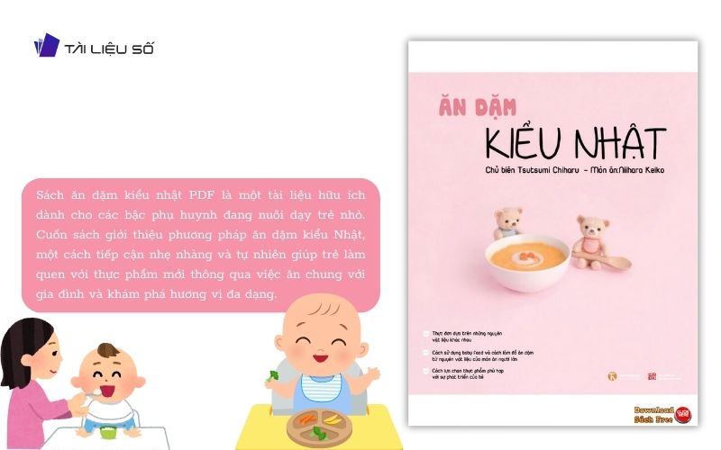 Giới thiệu sách ăn dặm kiểu nhật PDF