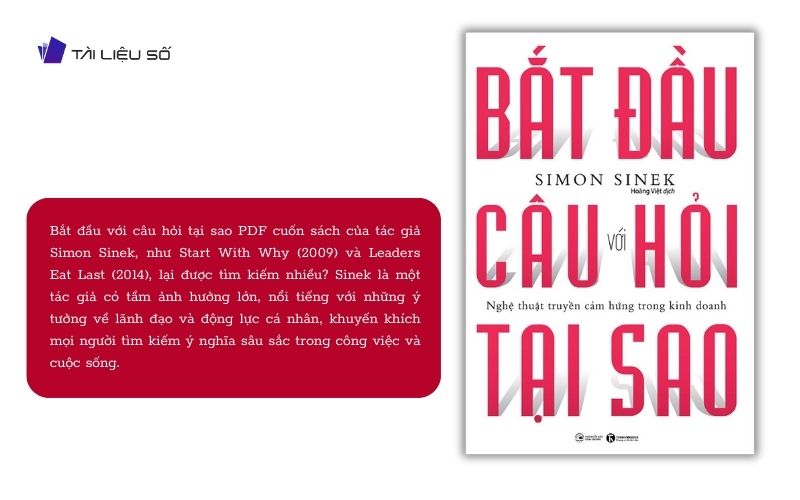 Giới thiệu sách bắt đầu với câu hỏi tại sao PDF