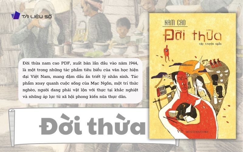 Giới thiệu sách đời thừa nam cao PDF