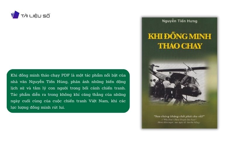 Giới thiệu sách khi đồng minh tháo chạy PDF