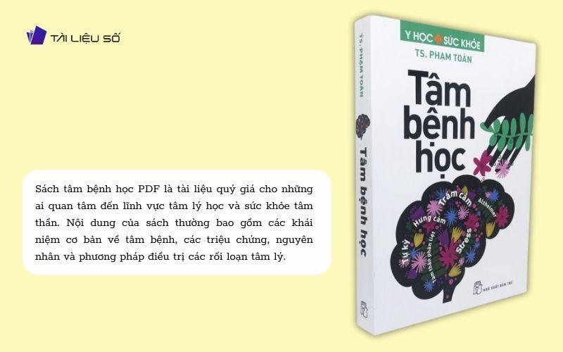 Giới thiệu sách tâm bệnh học PDF