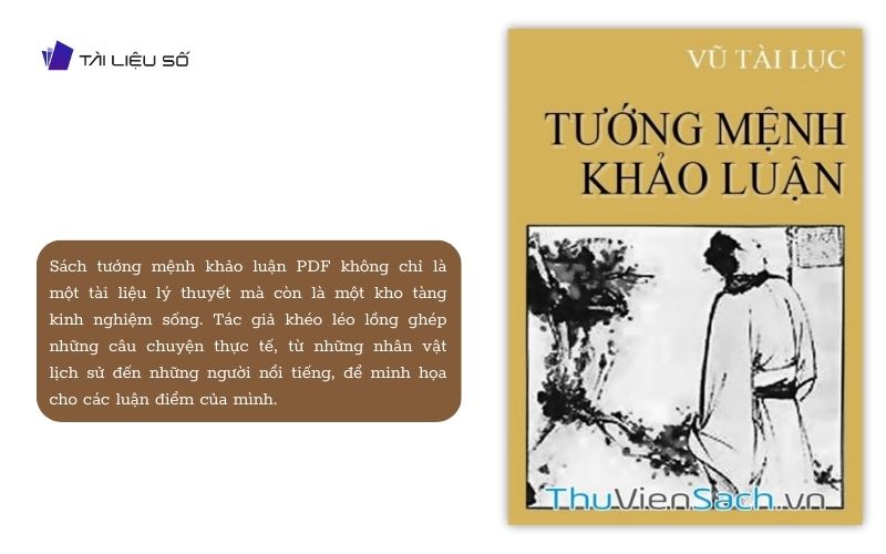 Giới thiệu sách tướng mệnh khảo luận PDF