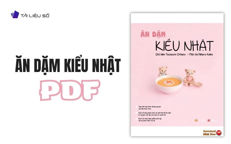 Sách ăn dặm kiểu nhật PDF