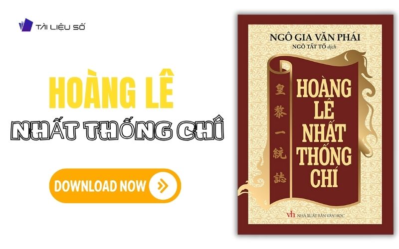 Sách hoàng lê nhất thống chí PDF