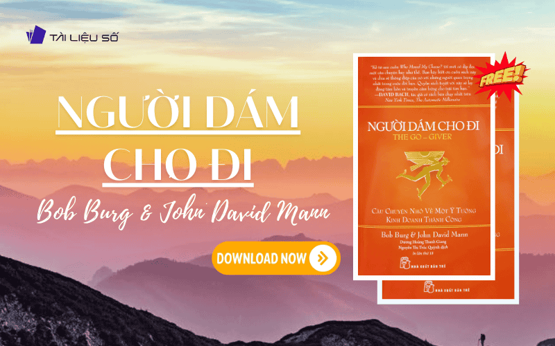 Người dám cho đi PDF